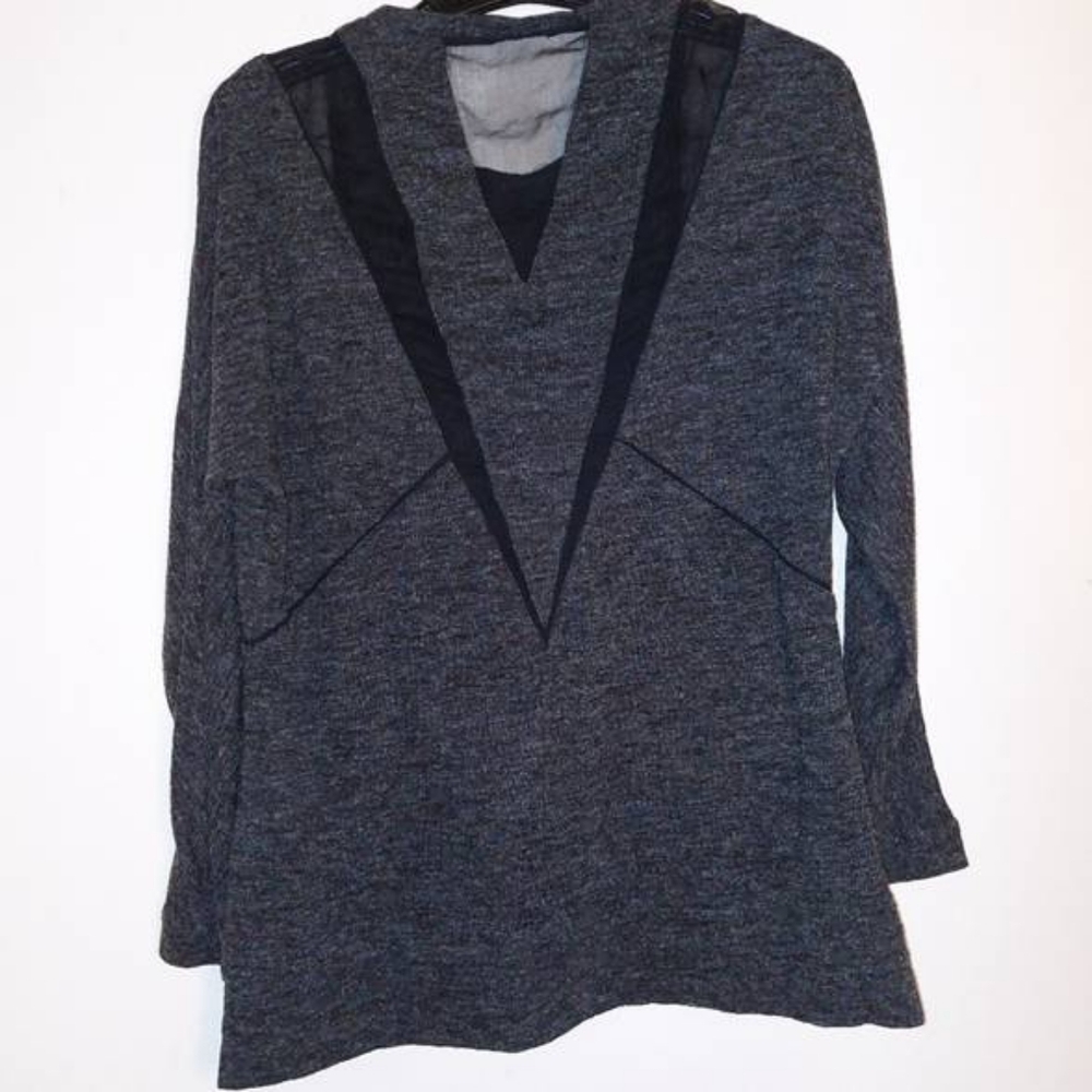 Women's Lightweight Pullover Dark Gray Size S